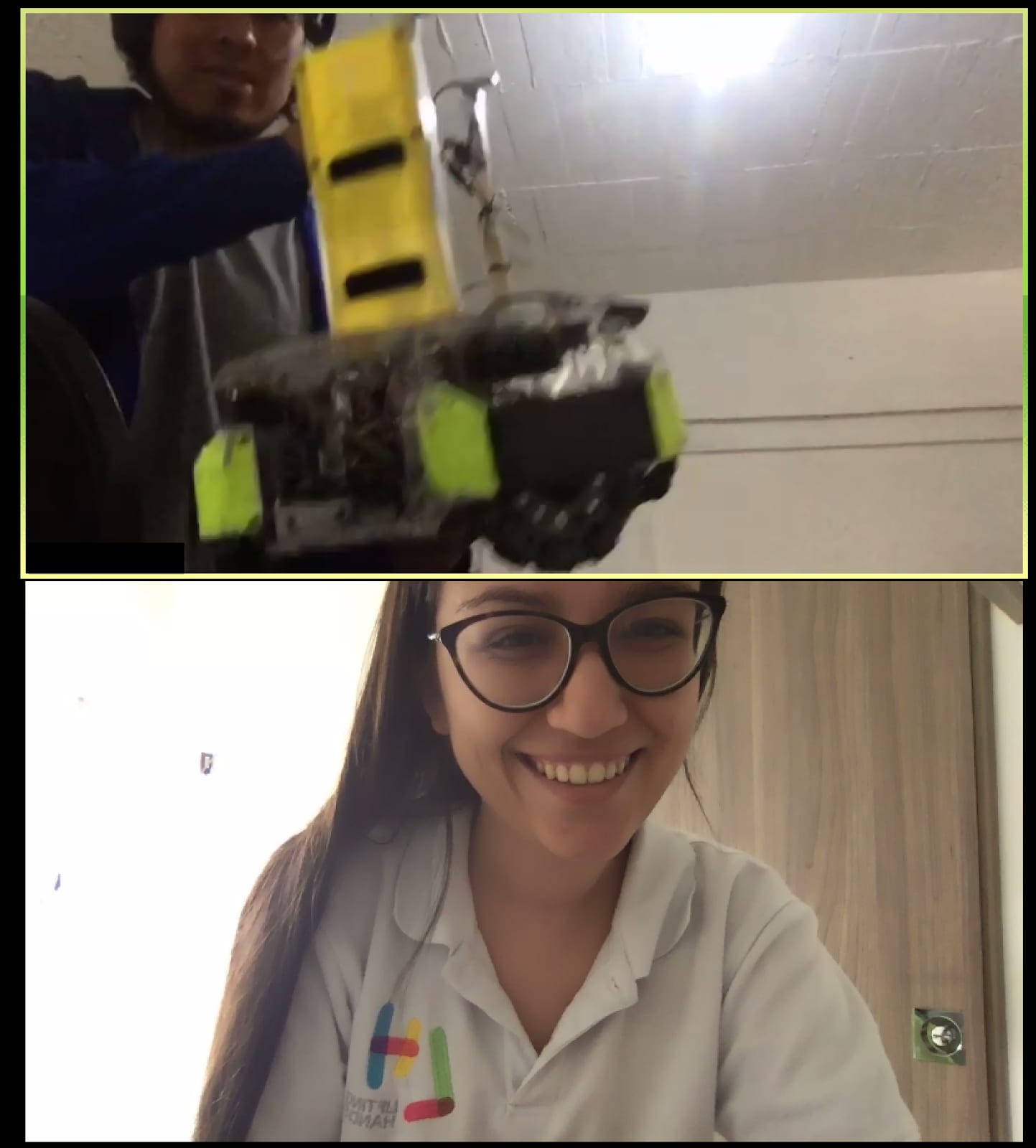 Zoom call with Fio